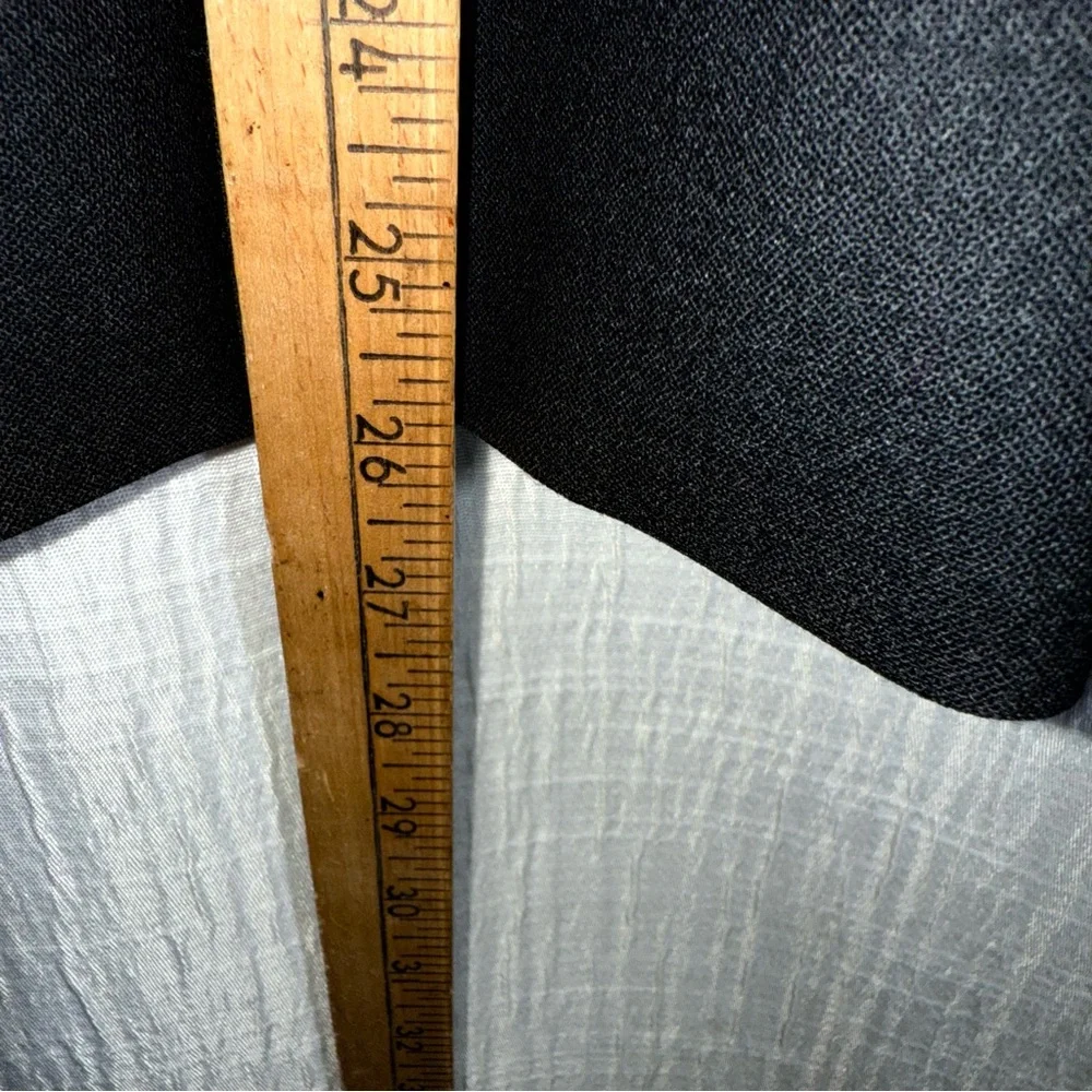 The Fold Black Collingham Jacket wool‎ blend size 10 NWT